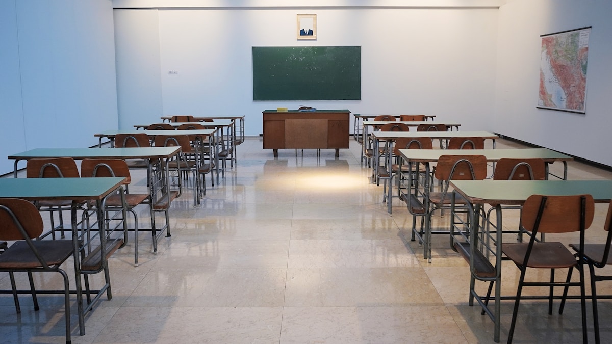 Entrada del colegio